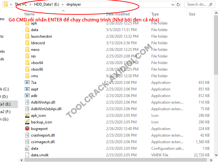 Hướng dẫn sử dụng tool crack có LD Player