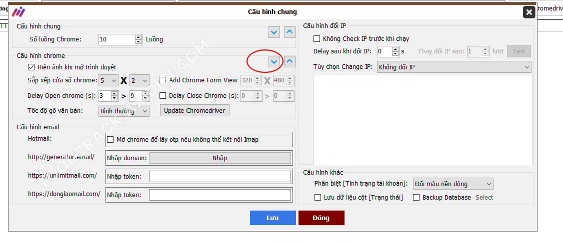 Hướng dẫn sử dụng Tool Crack có Chrome Driver